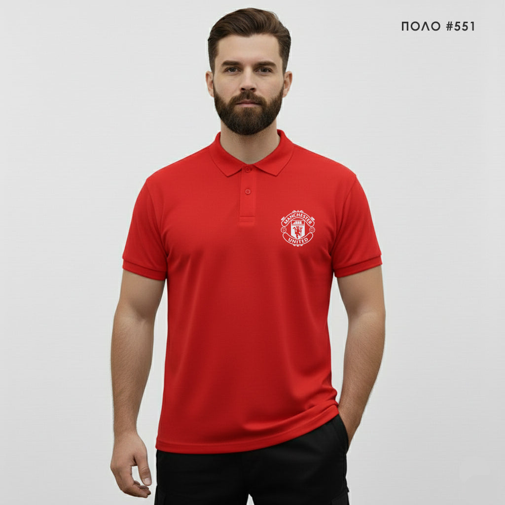 Поло Тениска Manchester United #551