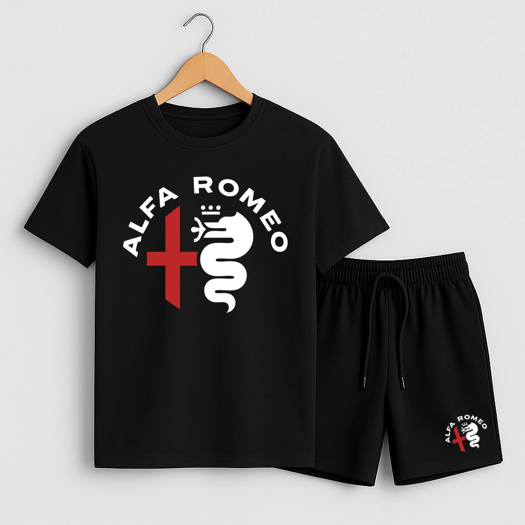 Комплект Тениска и Къси Панталонки Alfa Romeo #1702