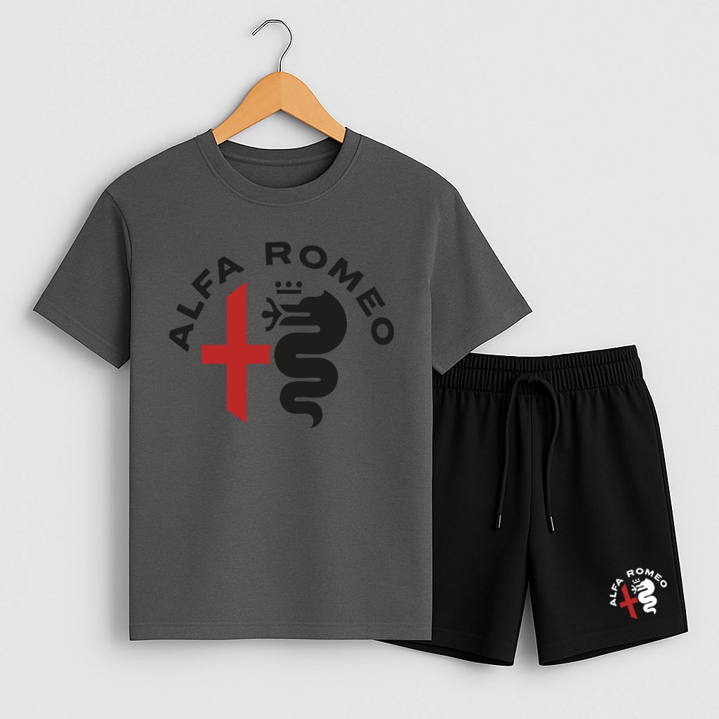 Комплект Тениска и Къси Панталонки Alfa Romeo #1702