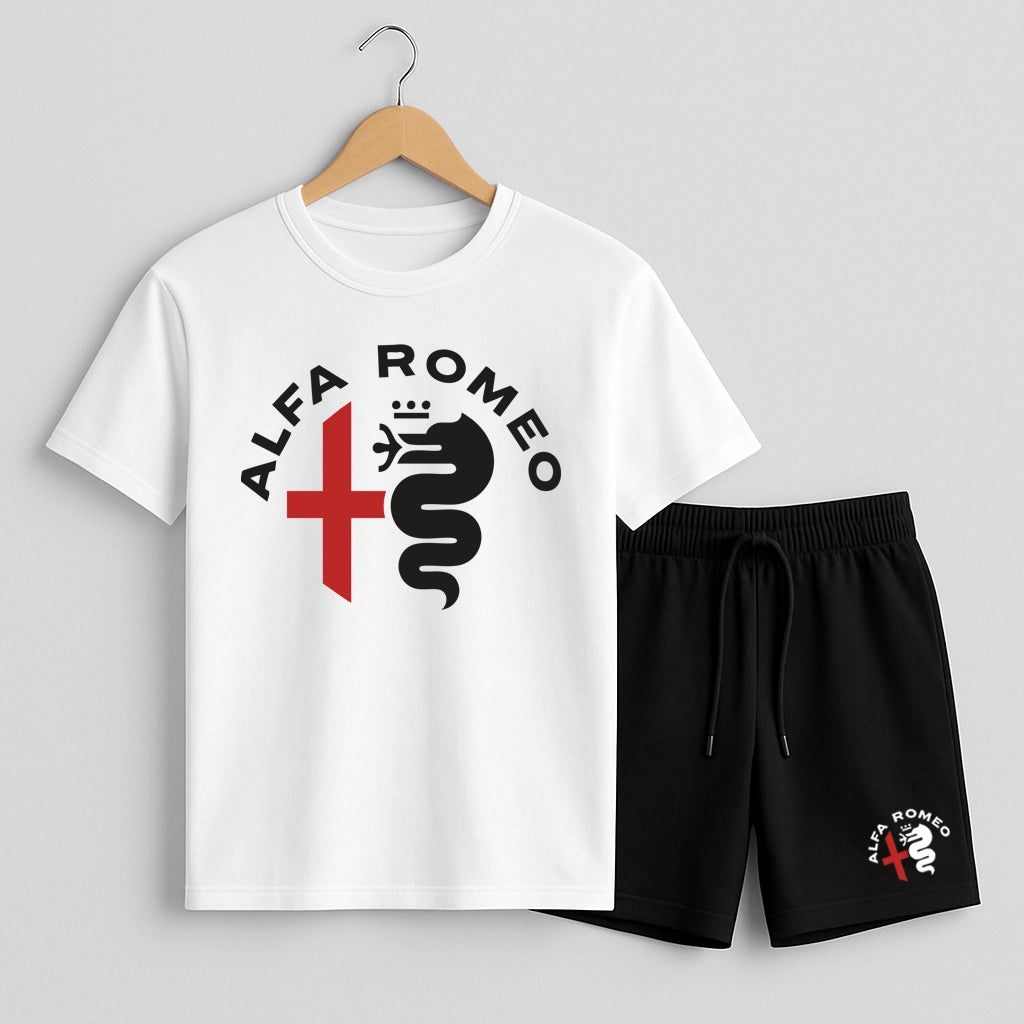 Комплект Тениска и Къси Панталонки Alfa Romeo #1702