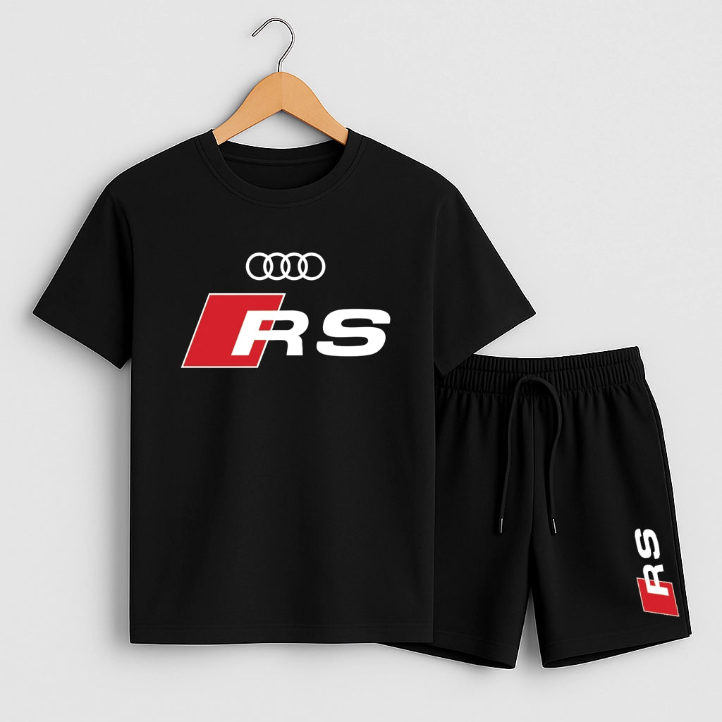 Комплект Тениска и Къси Панталонки Audi #1502