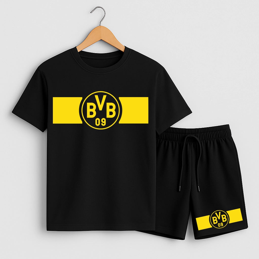 Комплект Тениска и Къси Панталонки BVB #302