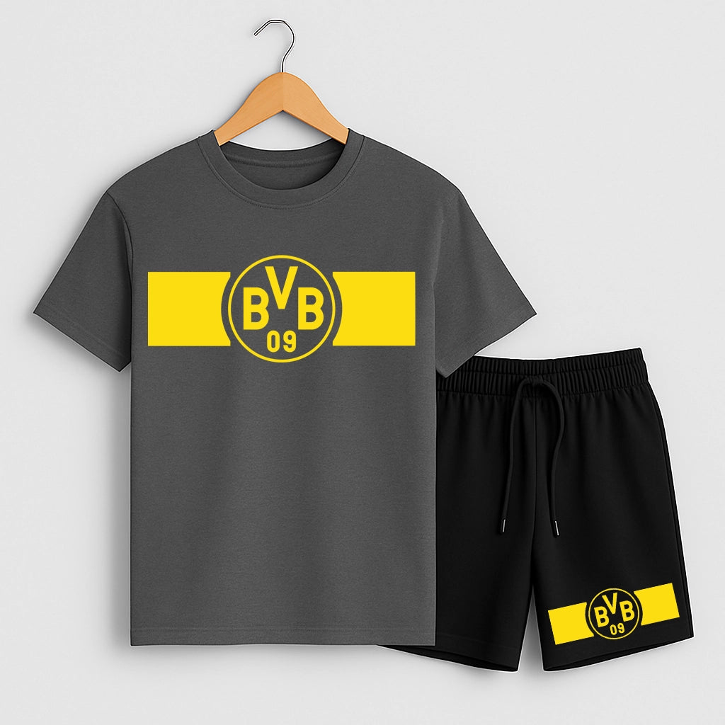 Комплект Тениска и Къси Панталонки BVB #302