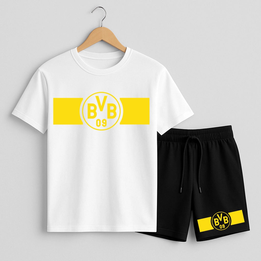 Комплект Тениска и Къси Панталонки BVB #302