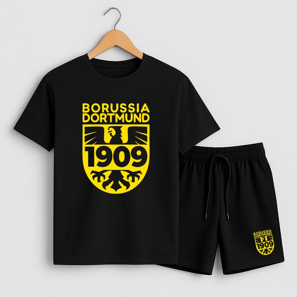 Комплект Тениска и Къси Панталонки BVB #303