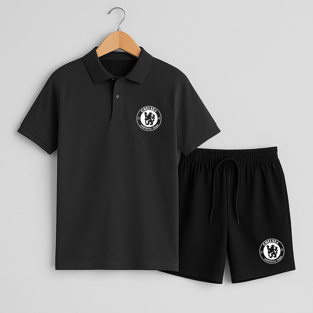 Комплект Поло Teниска и Къси Панталонки Chelsea #501