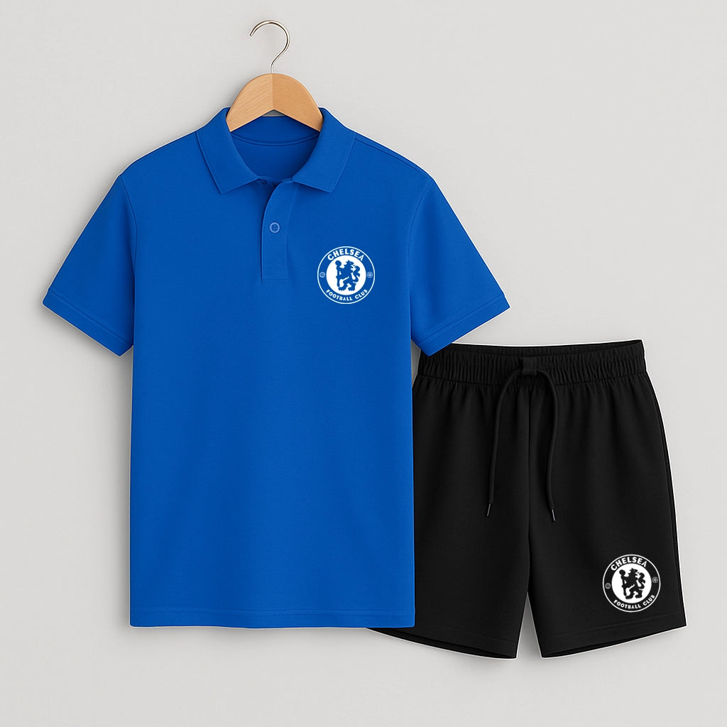 Комплект Поло Teниска и Къси Панталонки Chelsea #501