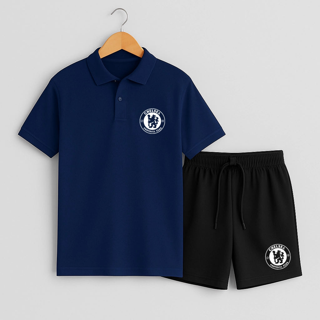 Комплект Поло Teниска и Къси Панталонки Chelsea #501