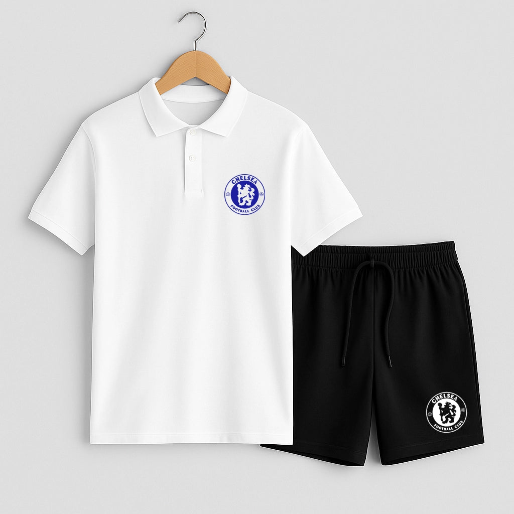 Комплект Поло Teниска и Къси Панталонки Chelsea #501