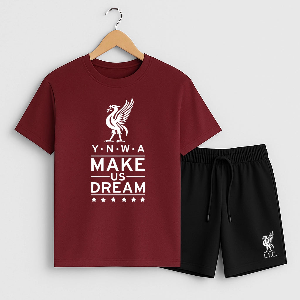 Комплект Тениска и Къси Панталонки Liverpool #402