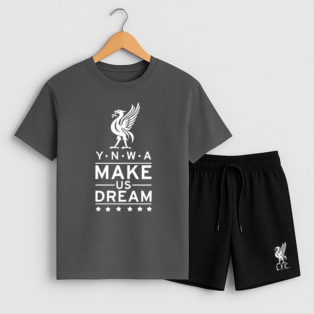 Комплект Тениска и Къси Панталонки Liverpool #402