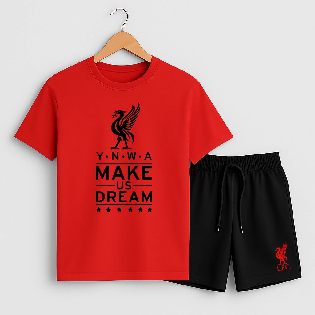 Комплект Тениска и Къси Панталонки Liverpool #402