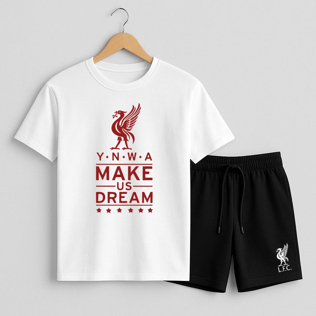Комплект Тениска и Къси Панталонки Liverpool #402