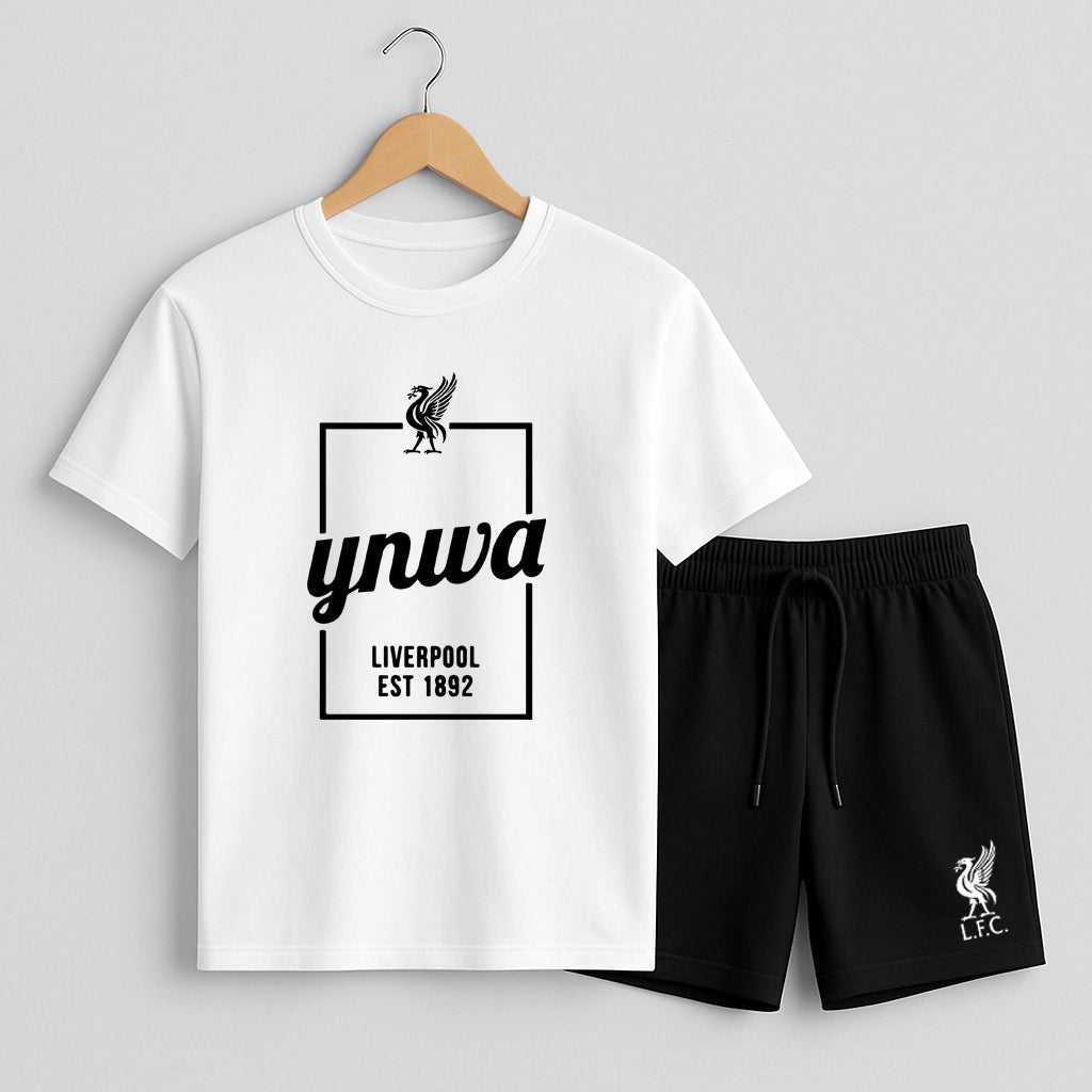 Комплект Тениска и Къси Панталонки Liverpool #403